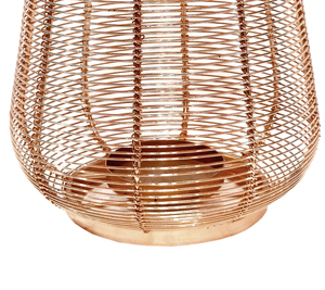 Handmade Iron Wire Candle <b>Lantern</b> - Decorative <b>Hurricane</b> Metal <b>Lantern</b> Candle Holder with Handle Decor Tabletop Indoor-Outdoor - Product Image 4