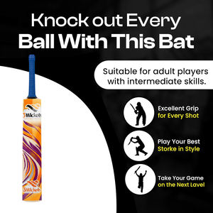 Bate de Cricket para Niños y Adolescentes – Ligero, Mango de Madera Resistente, Construcción Duradera, Ideal para Deportes Escolares y Entrenamiento - Product Image 4