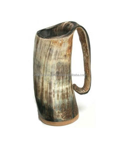 Nouvelle Collection : Chopes à Bière en Corne Faite Main, Design Viking, Écologiques, Modernes, Taille Personnalisée – Idéales pour Hôtels, Décoration Intérieure et Fêtes - Product Image 5