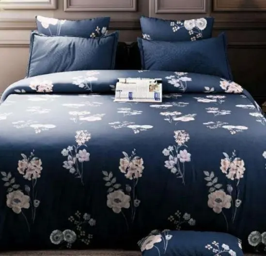 Bộ đồ giường mới bao gồm Ga Trải Giường cho giường đôi và với vỏ gối phù hợp bằng chất liệu cotton satin nguyên chất tại SE