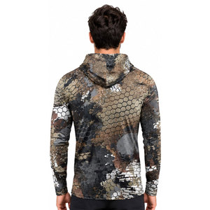 Maillot de bateau à manches longues et à capuche, designs personnalisés de qualité supérieure, approuvé UPF, et chemise pour tournoi de pêche - Product Image 4