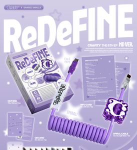 CRAVITY อัลบั้ม EP ชุดที่ 8 ReDeFINE (เวอร์ชั่น MD) แผ่นซีดีเพลงเคป๊อป พลาสติกและกระดาษ ภาษาเกาหลี ทุกวัย รุ่น KR BW-154 - Product Image 4
