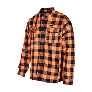 Kevlar Lined Padded Motorcycle <b>Flannel</b> Riding Shirt Windproof Protective Motorbike <b>Jacket</b> OEM ODM Wholesale Manufacturer - Product Image 2