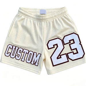Oem Logo <b>Men</b> Gym <b>Shorts</b> Custom Logo Waistband Sports Running <b>Shorts</b> <b>Compression</b> Quick Dry Workout Basketball Mesh <b>Shorts</b> - Product Image 2
