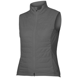 Gilet matelassé pour femme, logo personnalisé OEM, léger, matelassage en losanges, chaud, sans manches, pour la randonnée - Product Image 3