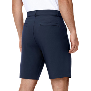Pantalones cortos de golf para hombre, 100% poliéster, transpirables, ligeros, de secado rápido, cintura elástica, para uso casual al aire libre, pantalones cortos de golf para hombre - Product Image 2