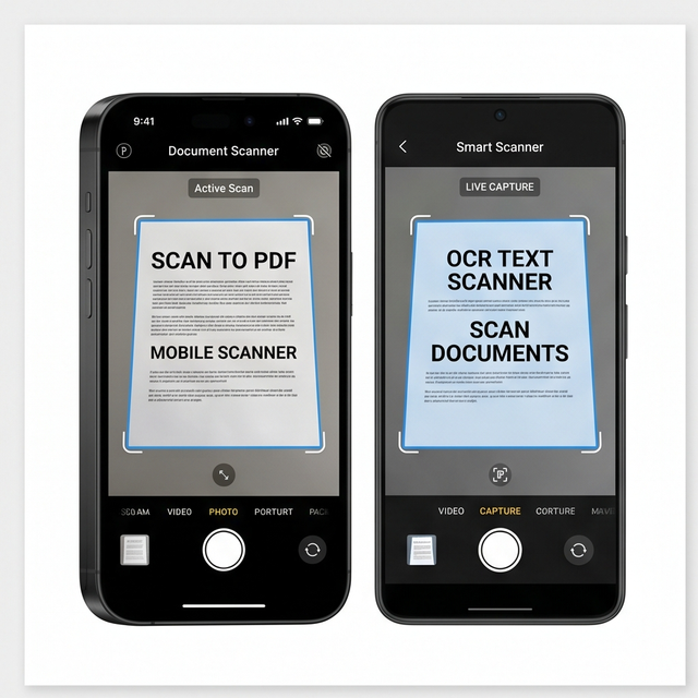 Royalcraft Document Scanner App – Scan to PDF, OCR Text, Camera Scanner, Fast & Clear Document Capture