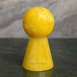 Luxury Resin Bakhoor Burner Yellow Sandalwood Aroma Diffuser Handmade Eco-Friendly Ramadan <b>Eid</b> <b>Gift</b> - Product Image 1