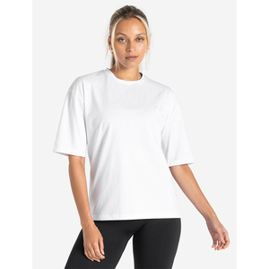 Camisetas Cortas de Estilo Clásico Oversize para Mujer, Transpirables, Estilo Urbano, Venta al por Mayor, Camisetas Casuales Holgadas para Mujer - Product Image 4
