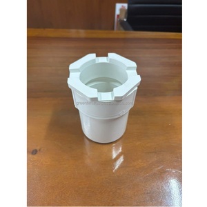 Water Roof Trapezoid U Shape System Industria Plastic PVC Vietnam Manufacturer Prices Rain Gutters - Product Image 2