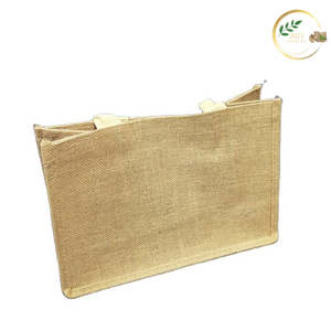 Custom Logo Printed Jute Eco Shopper <b>Bags</b> for Brand Promotion and Marketing - Product Image 2