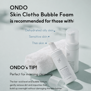 Skin Clotho Espuma Limpiadora Facial con pH Balanceado, Hidratante Suave para Piel Sensible, Cuidado de la Barrera Cutánea, Limpiador Diario Suave - Product Image 2