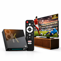 Boîtier TV intelligent 8K Streaming H96 MAX RK3576(M9S) Décodeur Android 14 Rockchip RK3576 Octa Core 4 Go de RAM WiFi6 Ethernet Europe