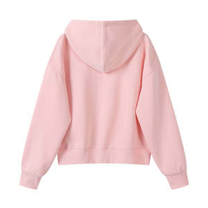 Sweat-shirts à capuche zippés oversize 100 % coton pour femme, décontractés, anti-boulochage et respirants - Product Image 4