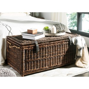 Large Rattan <b>Storage</b> <b>Trunk</b> Suitable For Bedding Cushions Toys And Multipurpose Household Organization Wholesale From India - Product Image 3