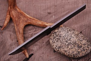 Cuchillo Personalizado Hecho a Mano con Espiga Completa, Hoja de Acero de Alto Carbono con Punta Caída para Uso en Exteriores, Camping, Bushcraft, OEM, ODM - Product Image 4