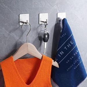 Hooks for <b>Wall</b> Heavy Items | <b>Wall</b> Hangers for <b>Clothes</b> Hanging | Self-Adhesive Hooks | <b>Wall</b> Hook Without Drill | Sticky - Product Image 3
