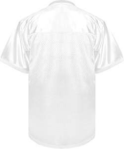 Camiseta de Fútbol Blanca, Camiseta Deportiva Estilo Hip Hop para Fiesta - Product Image 3