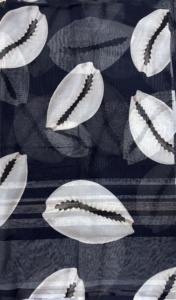 Tissu en voile de coton imprimé numérique tissé moderne, motif africain, écologique, biologique, pour vêtements de mariage, personnalisable, haute qualité - Product Image 2
