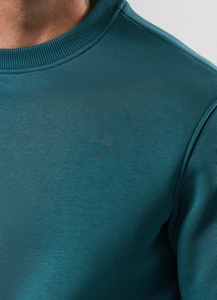 Sweat-shirts pour hommes de haute qualité en gros, en coton French Terry et mélange de polyester, col rond, vintage, unis et vierges - Product Image 4