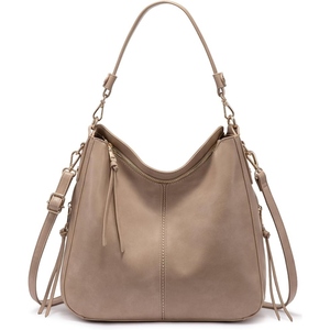 AZORES SPORTS Luxury Cowhide Leather Ladies <b>Handbag</b> Soft Genuine Leather Shoulder Bag with Zipper Closure Durable Design - Product Image 5
