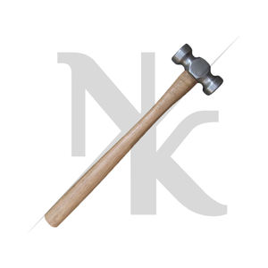 Martillo de forja de alta calidad con cara redondeada para estirar y dibujar, mango de madera, deja marcas suaves, productos ecuestres para caballos y herraduras. - Product Image 2