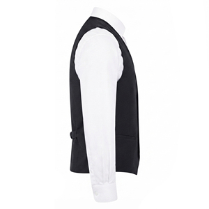 Chaleco de Boda para Hombre al por Mayor, Chaleco Formal de Negocios, Corte Entallado, Tela de Lana Premium, Logotipo Personalizado OEM/ODM - Product Image 3
