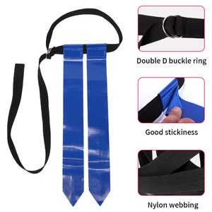 Ceinture de football à dégagement rapide, système 3 drapeaux, ensemble de 3 drapeaux, fabrication directe usine, logo personnalisé OEM, boucle à dégagement rapide, ceinture de flag football - Product Image 6