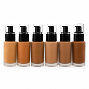 OEM Manufacturers Lightweight Full Coverage Private Label Natural Makeup Liquid <b>Foundation</b> Custom Packaging & Size - Product Image 2