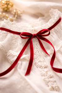 ริบบิ้นกำมะหยี่สองหน้าขนาด 6 มม. ผ้าโพลีเอสเตอร์ทอเนื้อนุ่ม ทนต่อการหดตัว หรูหรา ใช้ตกแต่งเสื้อผ้า งานฝีมือ และห่อของขวัญ - Product Image 2