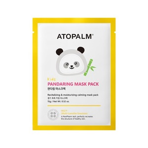NEOPHARM ATOPALM bambini cura della pelle Set 5 fogli Pandaring maschera per il viso Pack per il bambino - Product Image 1
