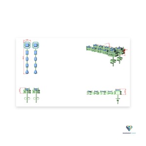 Boucles d'oreilles pendantes en or jaune 2,812 CT avec diamants de laboratoire de forme princesse et fantaisie en or massif 18 carats - Product Image 5