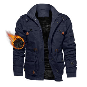 Chaqueta de algodón para hombre con cierre, fabricada con el mejor algodón, de alto rendimiento y resistente al viento, en venta. - Product Image 1