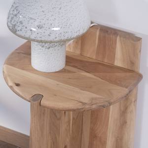 Mesa de noche Trudy de acacia con diseño Vandana Crystal Flow - Product Image 5