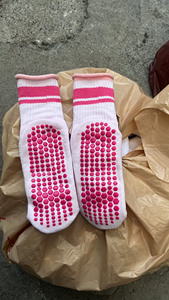 Premium Women <b>Thick</b> Crew Socks Fruit Jacquard Grip Dots Cuff Body Detail Cotton Knitted Breathable Anti-Bacterial - Product Image 5