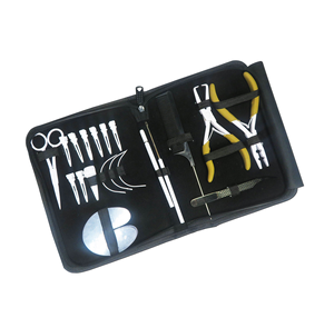 Nouveauté CLASTY INSTRUMENTS Kit de pinces à extensions de cheveux en acier inoxydable au design personnalisé, fabricant d'origine, outils réutilisables - Product Image 3