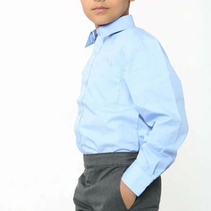 Nouvel ensemble d'uniformes scolaires pour enfants en gros – Chemises décontractées personnalisées, design estival confortable, parfait pour l'uniforme scolaire quotidien des enfants - Product Image 4