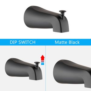 Set Doccia e Vasca 2 in 1 ad Alta Pressione con Doccia a Pioggia e Rubinetto Combinato con Valvola - Product Image 4