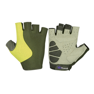 Gants de cyclisme unisexes légers en polyuréthane, doux et confortables, à demi-doigts, prix abordable, fabriqués au Pakistan - Product Image 6