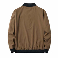 Blouson Bomber Homme Fabriqué en Usine, Couleur Unique, Impression Camouflage KY, Style Tendance 2026