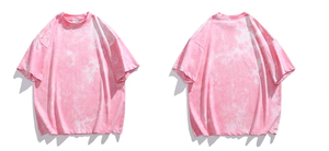 Nouveau T-shirt Tie-Dye Noir et Blanc pour Homme 2026 – Coton Streetwear Décontracté à Manches Courtes pour la Mode Estivale - Product Image 3