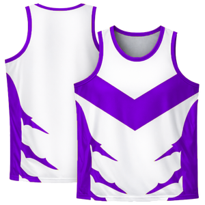 Maillot de basket-ball pour homme personnalisé en sublimation directe d'usine - 100% polyester, séchage rapide et respirant, service OEM - Product Image 5