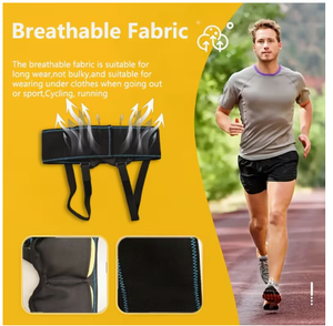 Ceinture de soutien lombaire réglable et respirante, en Spandex et Nylon, design enveloppant pour adultes, toutes saisons, sports de combat - Product Image 2