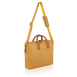 Sacs pour ordinateur portable en cuir de vachette 100% authentique, prix de gros, design OEM personnalisé, sacs pour ordinateur portable en cuir pour hommes - Product Image 2