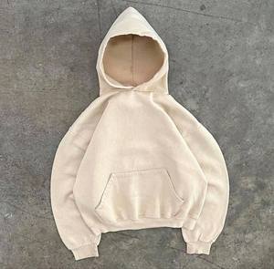 Sudadera con capucha corta de manga larga para mujer con bloques de color y diseño cruzado - Product Image 1