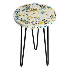DESIGN CRÉATIF ÉLÉGANT DÉCOÉRATIONS DE MARIAGE SUPPORT À GÂTEAUX EN MARBRE EN PIERRE SUPPORT DE SOL EN MÉTAL POUR SERVEUR À GÂTEAUX DE CÉLÉBRATION DE FÊTE - Product Image 1