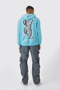 Nouveau sweat à capuche zippé surdimensionné personnalisé en coton 100% respirant, tissu French Terry 500GSM, avec logo, pour hommes, vente en gros - Product Image 2