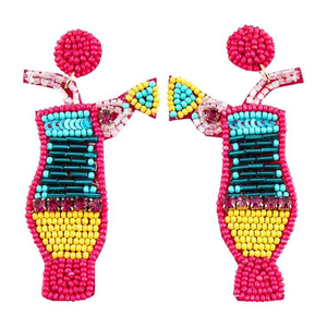 Creative Art Zone - Abalorios de Vidrio de Alta Calidad para Mujer, Multicolores, en Forma de Gota, Bordados a Mano, Estilo Lampwork - Product Image 6