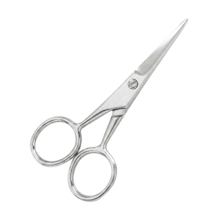 Professional Stainless Steel <b>Cuticle</b> <b>Scissors</b> Straight Blade Sharp Tip Round Handle Durable Nail Trimming Beauty Tool - Product Image 2