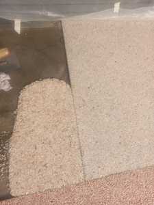 Premium Epoxy Flooring with natural rojo pink marble Chips and Pebble wash flooing / stone <b>carpet</b> flooring - Product Image 3